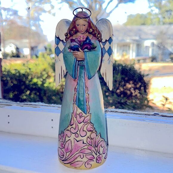 Jim Shore 2007 Gifts From The Garden angel figurine 4008942 - Picture 1 of 8